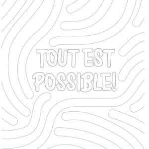 Affiche à colorier